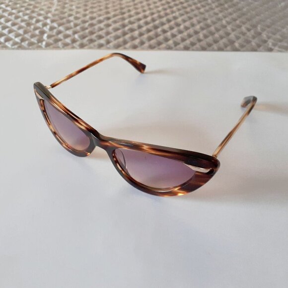 NWT Derek Lam tortoise shell cat eye sunglasses - Picture 10 of 12